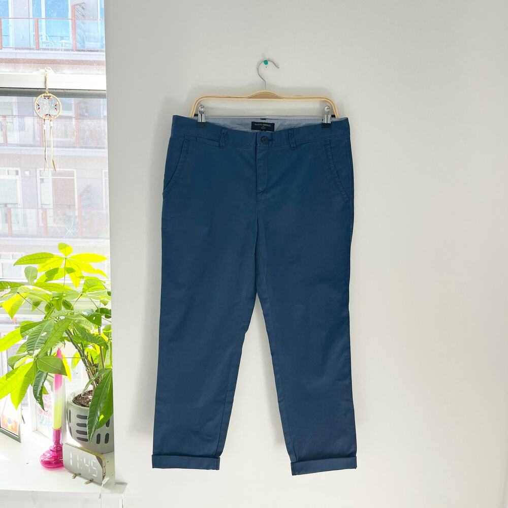 Banana Republic Ryan Fit Blue Pants Size 8